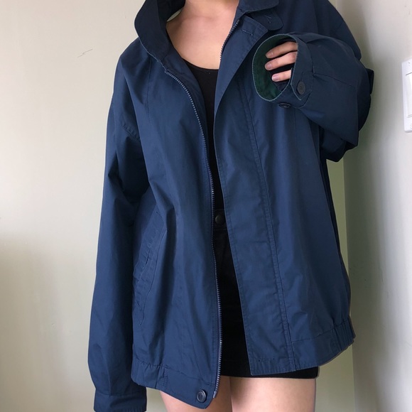 London Fog Navy Blue Jacket - Picture 1 of 6